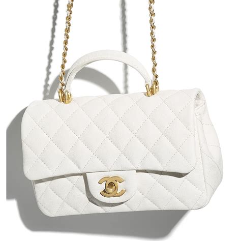 small flap bag with top handle chanel|mini flap bag chanel 2021.